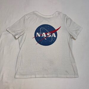 White Nasa Tee